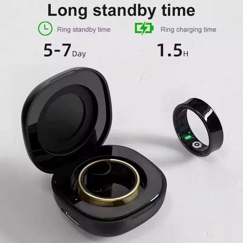 R09 Smart Ring  Heart & Oxygen Monitor | FitNest UK