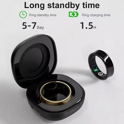 R09 Smart Ring  Heart & Oxygen Monitor | FitNest UK
