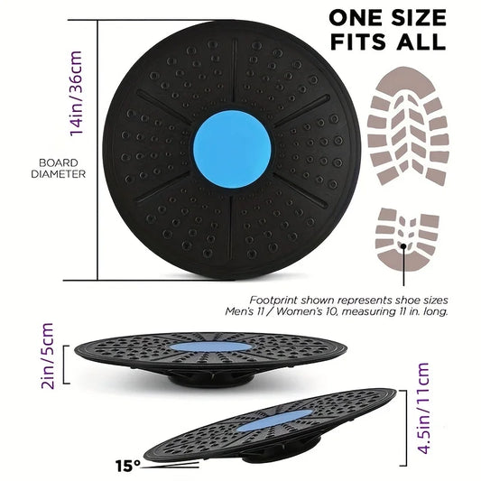 Yoga Balance Board - Training & Rehab Tool | FitNest UK
