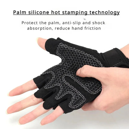 Fingerless Fitness Gloves  Breathable Grip | FitNest UK