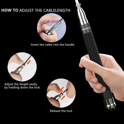 Anti-Slip Metal Jump Rope - Durable Speed Skipper | FitNest UK