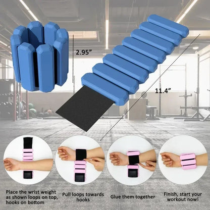 Adjustable Wrist & Ankle Weights  Fitness | FitNest UK