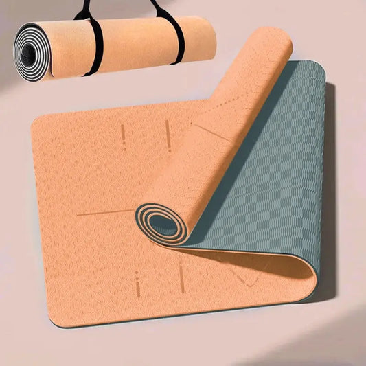 WESTTUNE Eco Yoga Mat - Non-Slip Exercise | FitNest UK