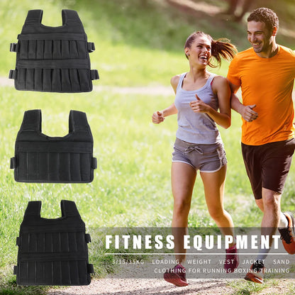 Adjustable Weight Training Vest 3-50kg | FitNest UK