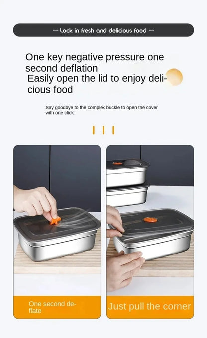 Stainless Steel Camping Lunch Box  Leakproof | FitNest UK