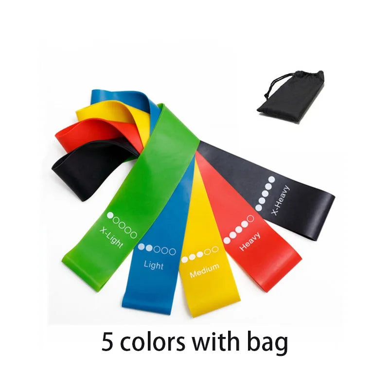 5-Level TPE Resistance Bands Set - Full Body | FitNest UK