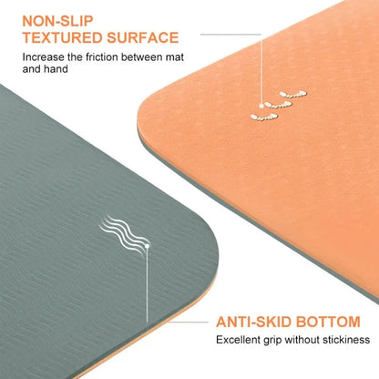 WESTTUNE Eco Yoga Mat - Non-Slip Exercise | FitNest UK