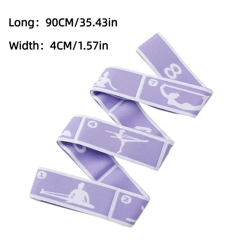 Yoga Stretching Strap  Elastic Band | FitNest UK
