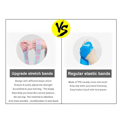 Yoga Stretching Strap  Elastic Band | FitNest UK