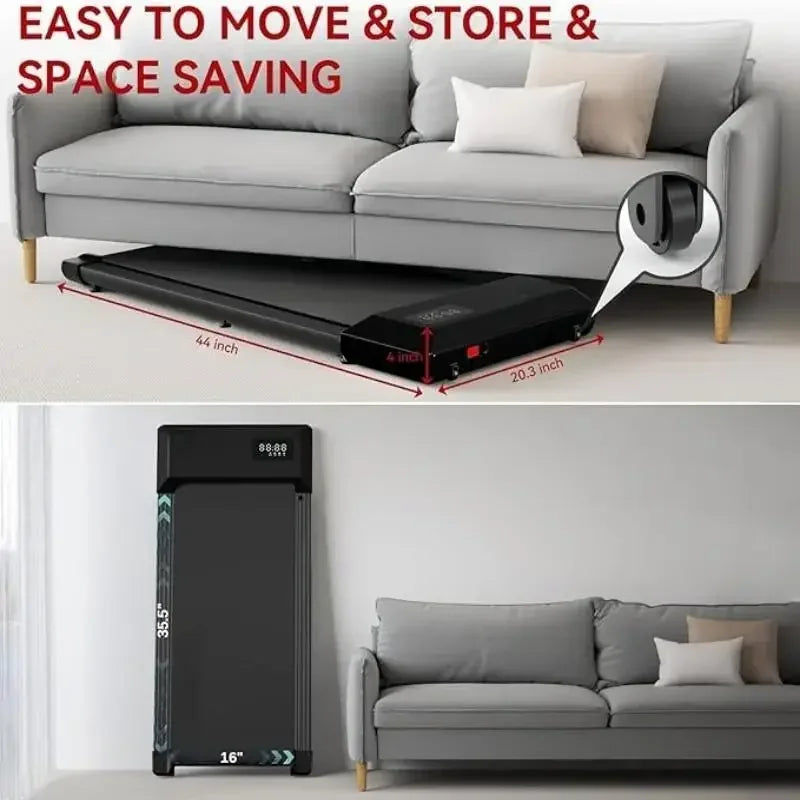 . 2-in-1 2.5HP Walking Pad Treadmill - Compact | FitNest UK