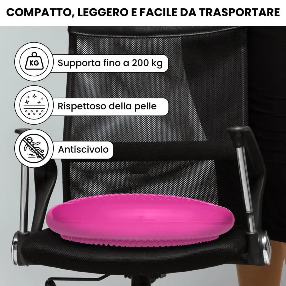 Pain Relief Balance Board with Massage Cushion | FitNest UK