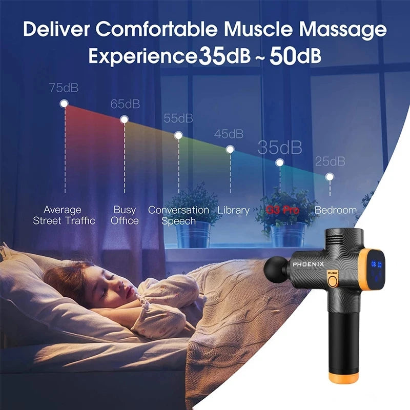 Phoenix A2 Massage Gun  Deep Tissue Massager | FitNest UK