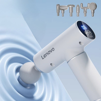 Lenovo N2/N3 massage gun – fascia deep tissue muscle massager with attachments