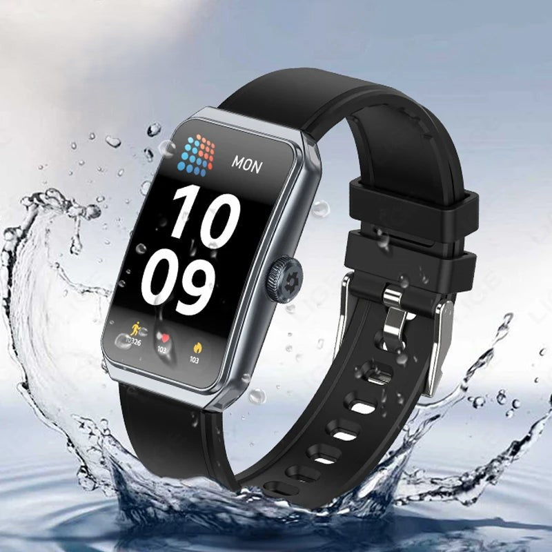 LIGE smartwatch – Bluetooth fitness tracker with heart rate monitor