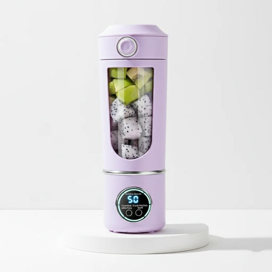 Portable USB juicer – rechargeable smoothie blender with cup design